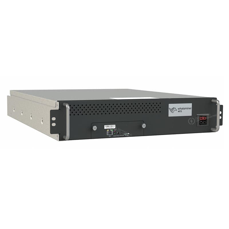 Whatsminer M73S 552 TH — MicroBT (вид спереди)